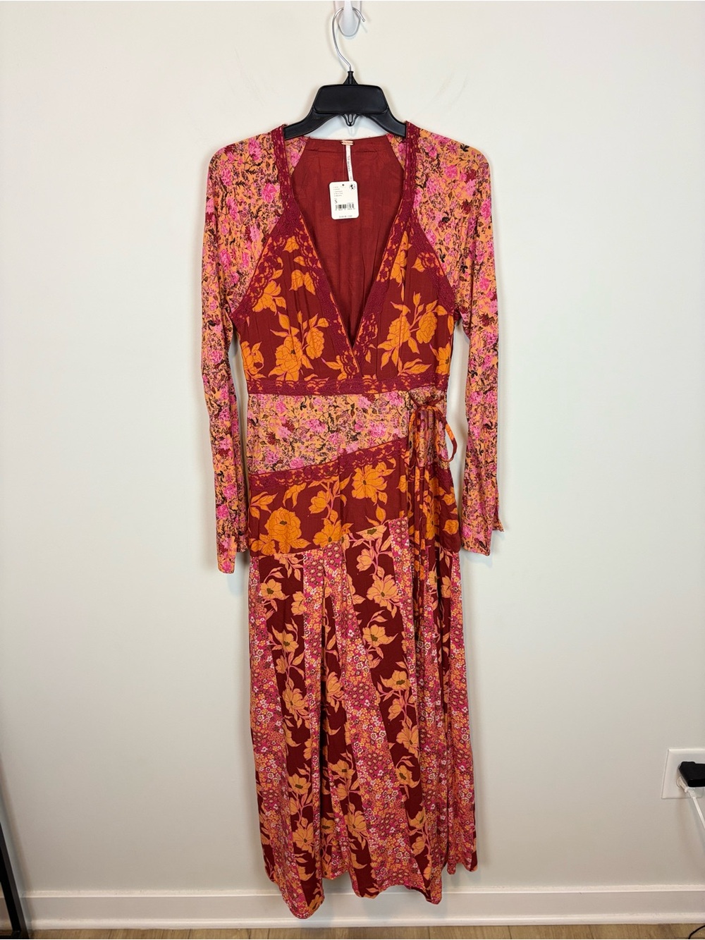 Free People Tilda Wrap Dress Size S - Picture 4 of 16